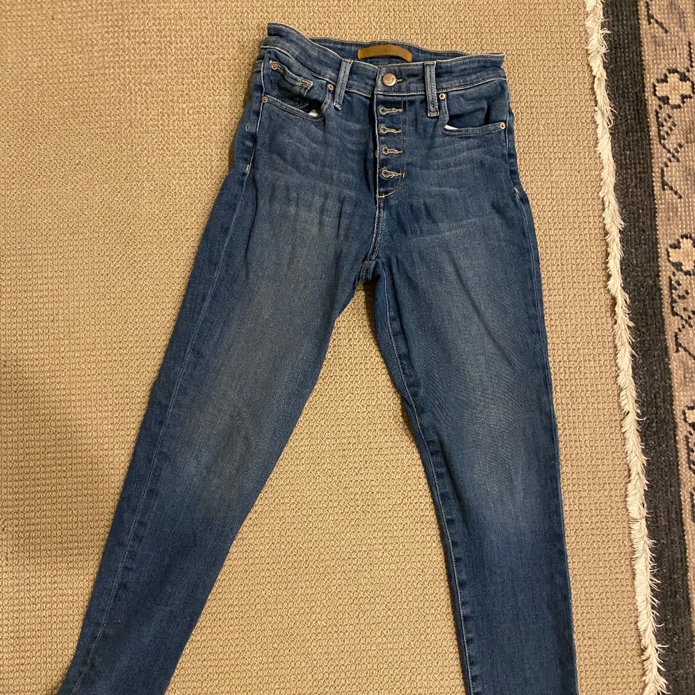 Joe's Jeans high rise skinny crop
